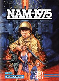 Box cover for NAM-1975 on the SNK Neo-Geo MVS.