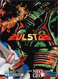 Box cover for Pulstar on the SNK Neo-Geo MVS.