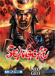 Box cover for Sengoku on the SNK Neo-Geo MVS.