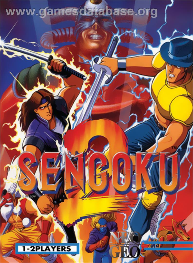 Sengoku 2 - SNK Neo-Geo MVS - Artwork - Box