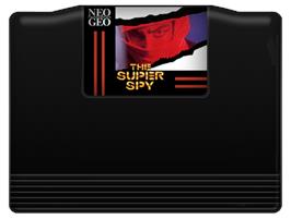 Cartridge artwork for The Super Spy on the SNK Neo-Geo MVS.