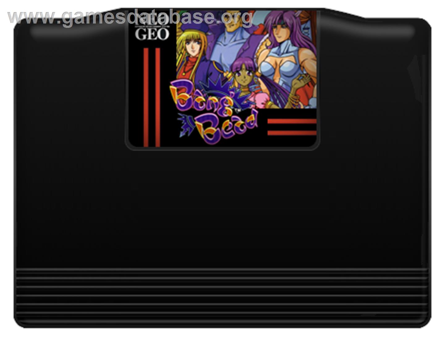 Bang Bead - SNK Neo-Geo MVS - Artwork - Cartridge