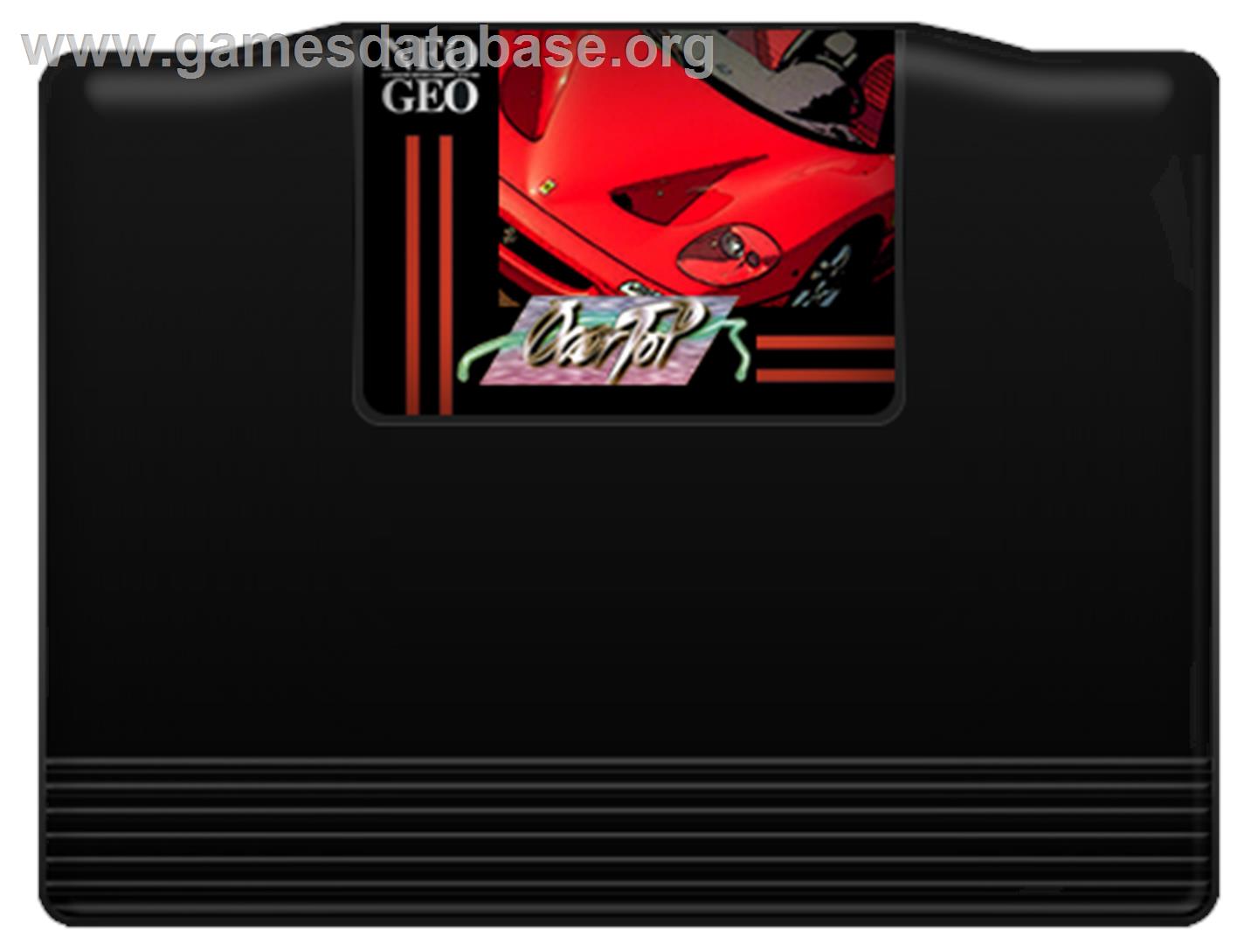 Over Top - SNK Neo-Geo MVS - Artwork - Cartridge