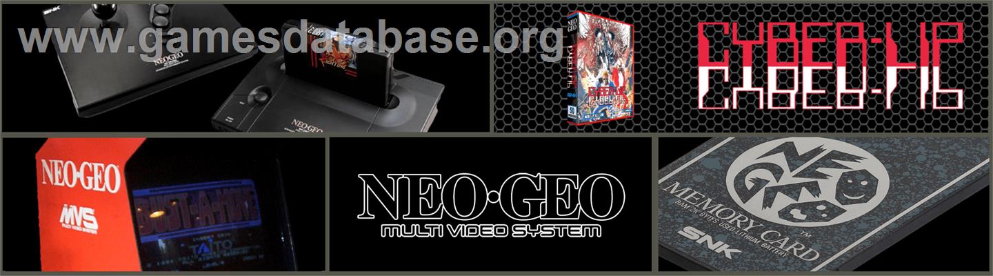 Cyber-Lip - SNK Neo-Geo MVS - Artwork - Marquee