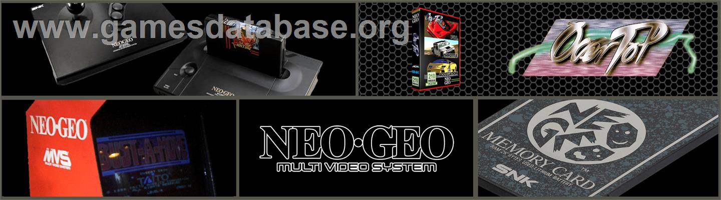 Over Top - SNK Neo-Geo MVS - Artwork - Marquee