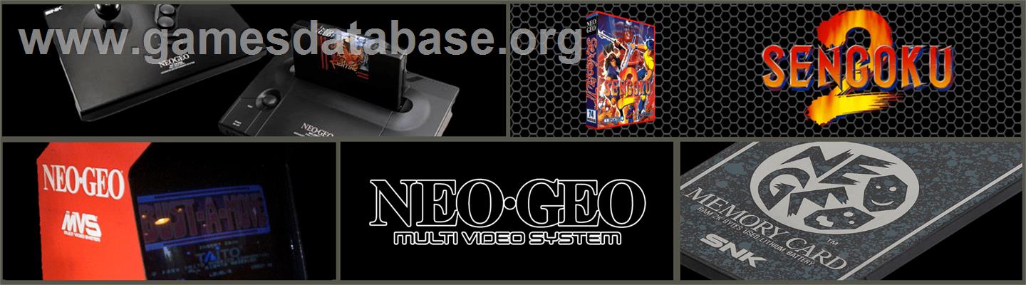 Sengoku 2 - SNK Neo-Geo MVS - Artwork - Marquee