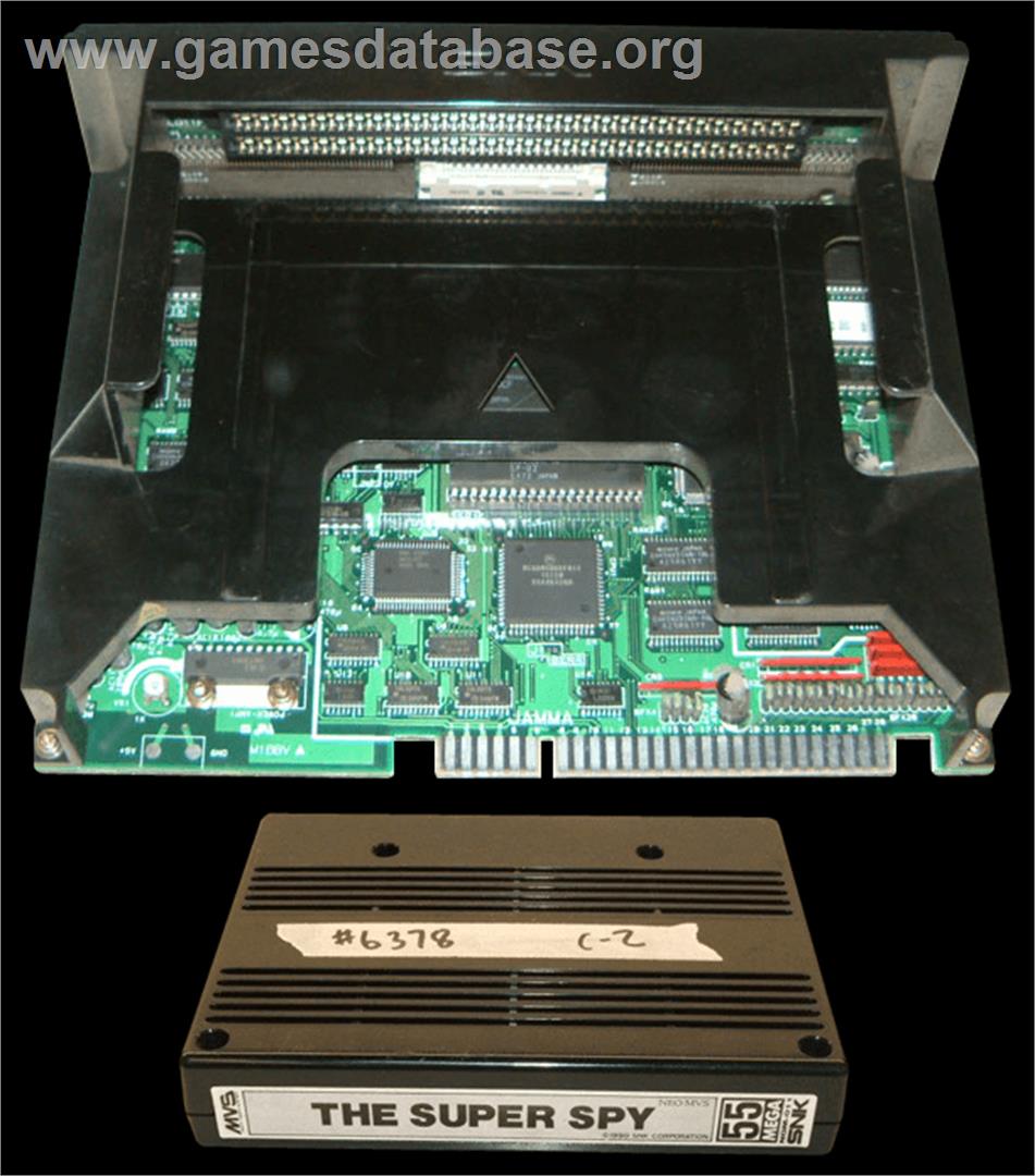 The Super Spy - SNK Neo-Geo MVS - Artwork - PCB