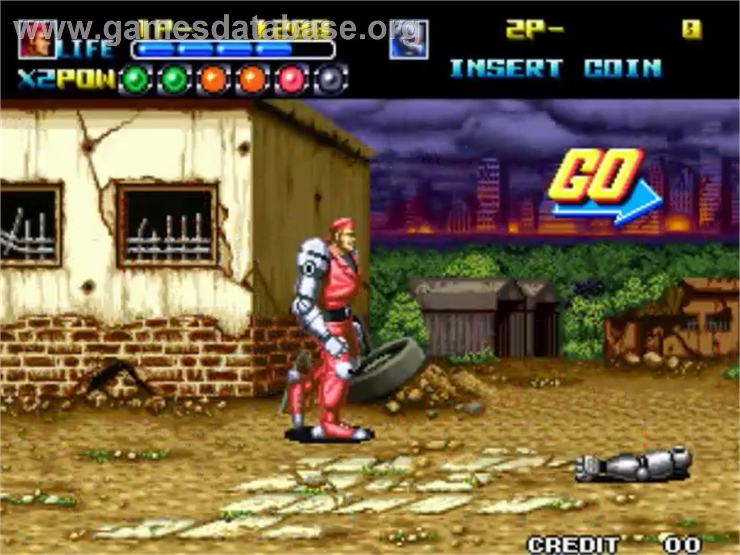 Robo Army - SNK Neo-Geo MVS - Artwork - In Game