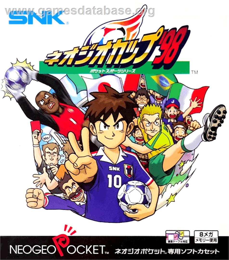 Neo-Geo Cup '98 - The Road to the Victory - SNK Neo-Geo Pocket - Artwork - Box