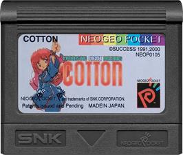Cartridge artwork for Fantastic Night Dreams: Cotton on the SNK Neo-Geo Pocket Color.