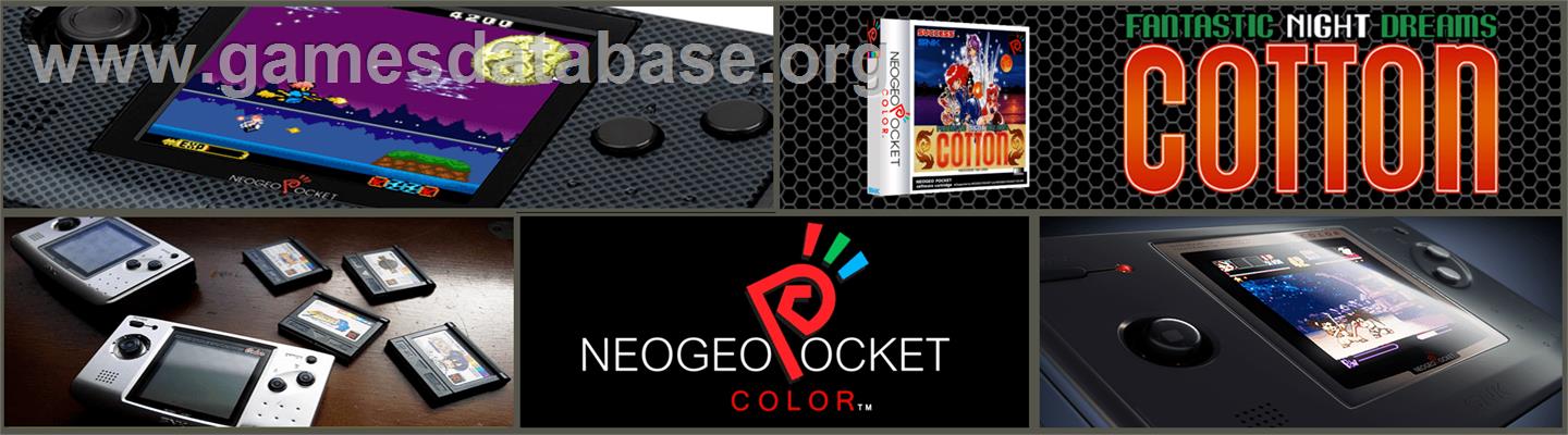 Fantastic Night Dreams: Cotton - SNK Neo-Geo Pocket Color - Artwork - Marquee