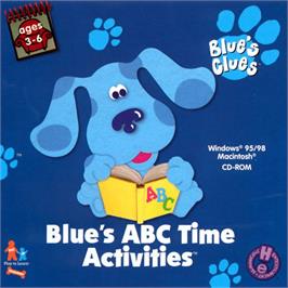 Box cover for Blue's Clues: Blue's ABC Time Activities on the ScummVM.