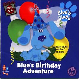 Box cover for Blue's Clues: Blue's Birthday Adventure on the ScummVM.
