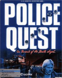 Box cover for Police Quest: In Pursuit of the Death Angel on the ScummVM.