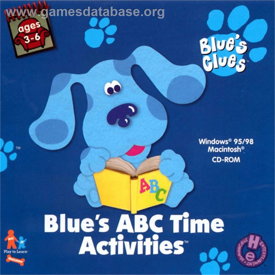 Blue's Clues: Blue's ABC Time Activities - ScummVM - Artwork - Box