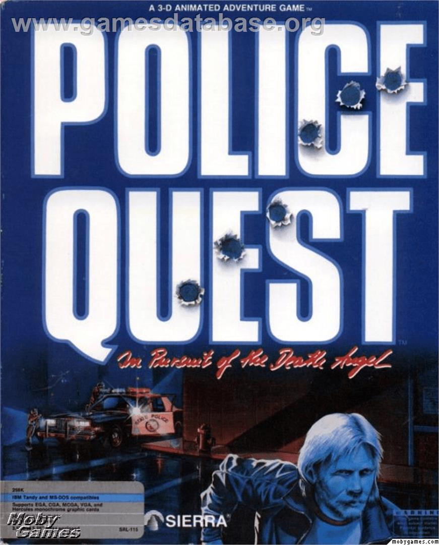 Police Quest: In Pursuit of the Death Angel - ScummVM - Artwork - Box