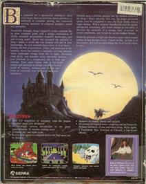 Box back cover for King's Quest IV: The Perils of Rosella on the ScummVM.
