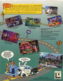 Box back cover for Sam & Max Hit the Road on the ScummVM.
