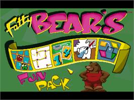 In game image of Fatty Bear's Fun Pack on the ScummVM.
