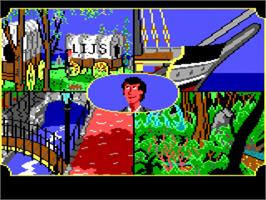 In game image of Gold Rush on the ScummVM.