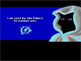 In game image of Loom on the ScummVM.