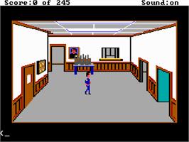 In game image of Police Quest: In Pursuit of the Death Angel on the ScummVM.