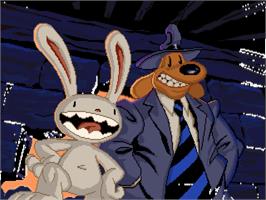In game image of Sam & Max Hit the Road on the ScummVM.