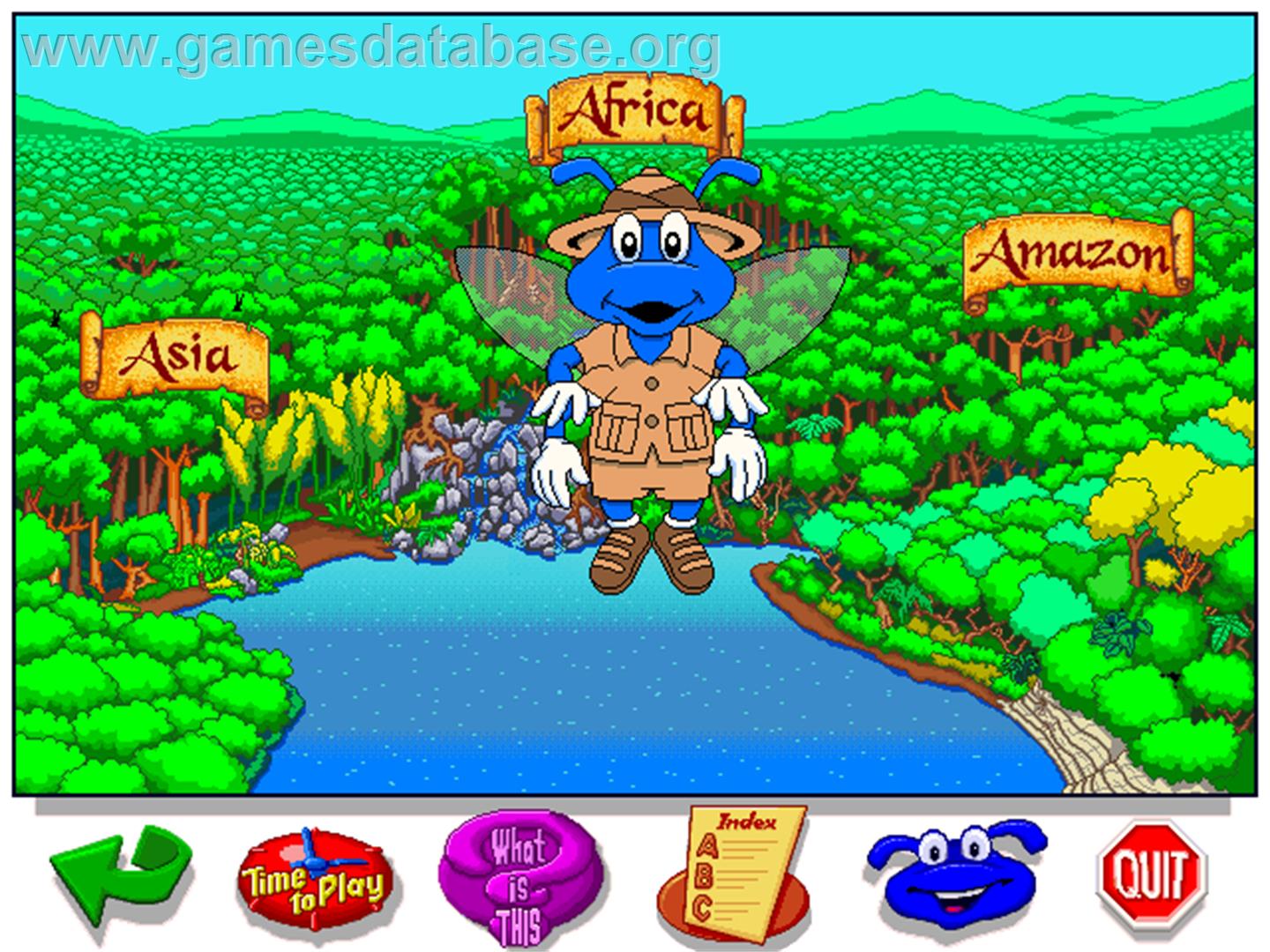 Let's Explore the Jungle with Buzzy - ScummVM - Artwork - In Game