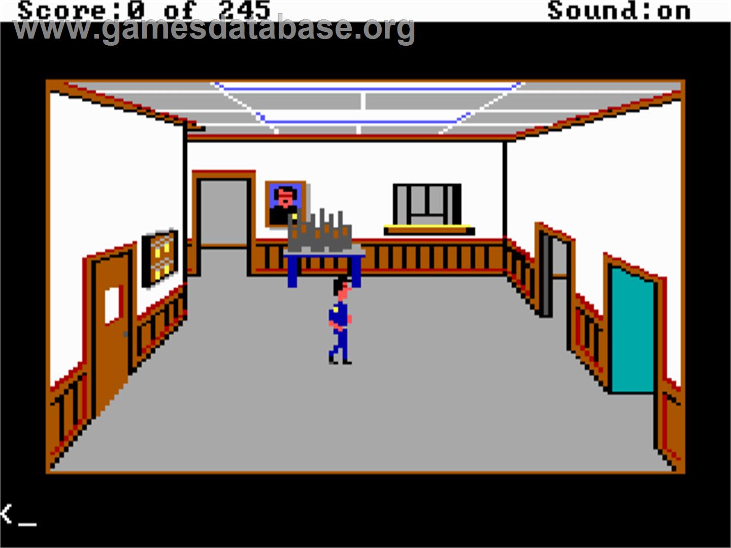 Police Quest: In Pursuit of the Death Angel - ScummVM - Artwork - In Game