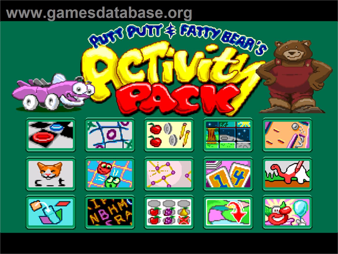 Putt-Putt and Fatty Bear's Activity Pack - ScummVM - Artwork - In Game