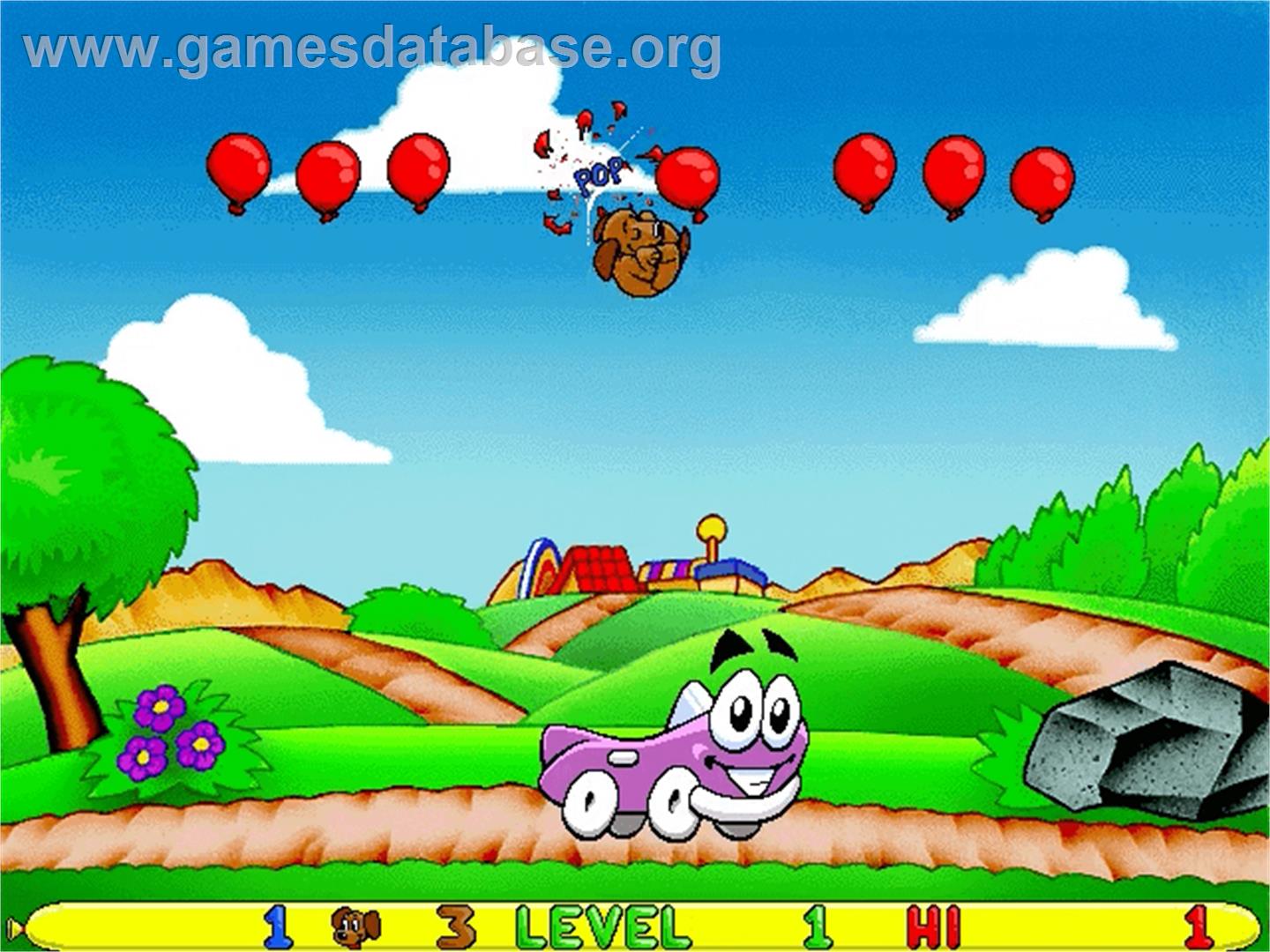 Putt-Putt and Pep's Balloon-o-Rama - ScummVM - Artwork - In Game