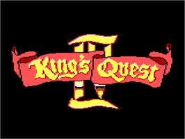 Title screen of King's Quest IV: The Perils of Rosella on the ScummVM.