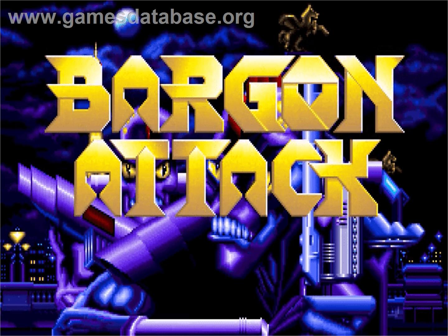 Bargon Attack - ScummVM - Artwork - Title Screen