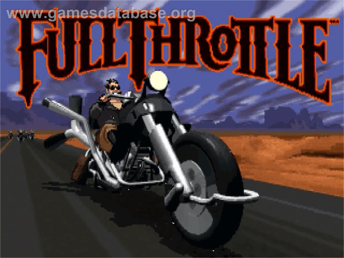 Full Throttle - ScummVM - Artwork - Title Screen