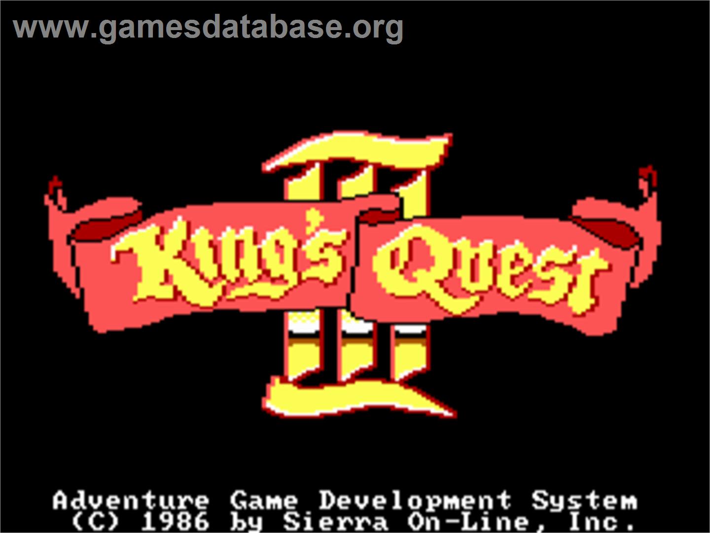 King's Quest III: To Heir is Human - ScummVM - Artwork - Title Screen