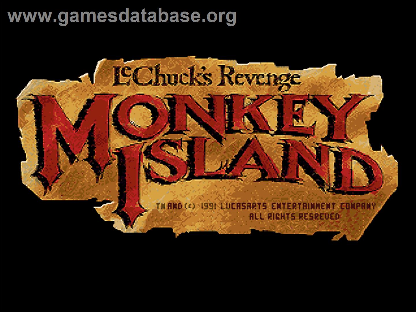 Monkey Island 2: LeChuck's Revenge - ScummVM - Artwork - Title Screen