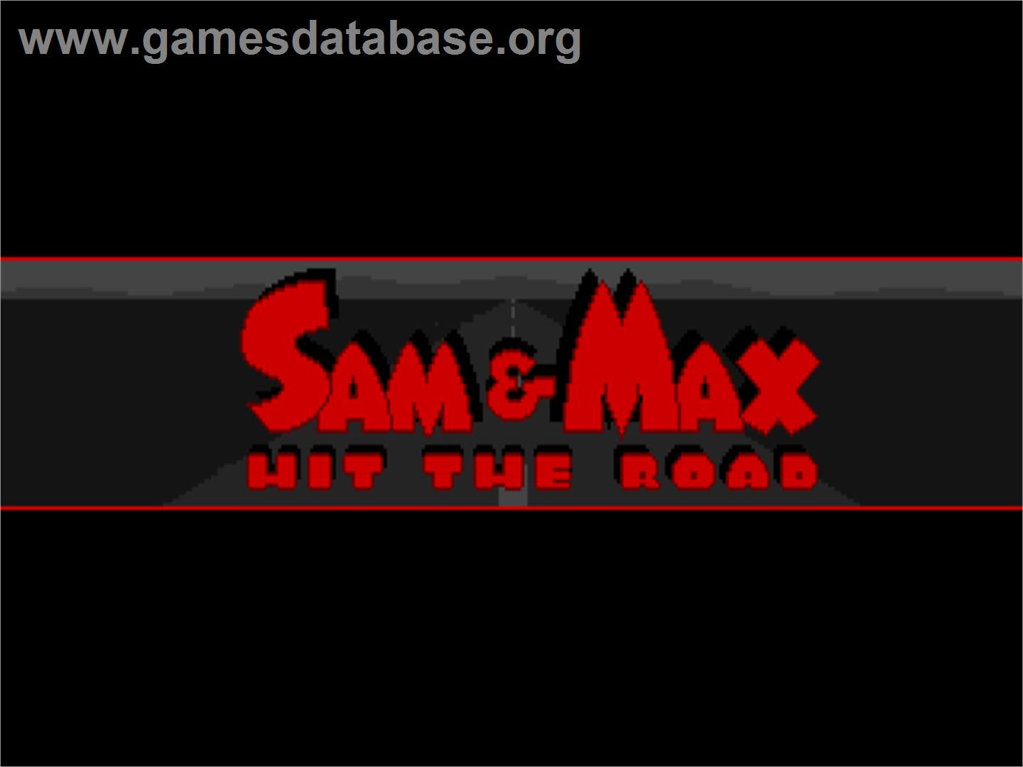 Sam & Max Hit the Road - ScummVM - Artwork - Title Screen