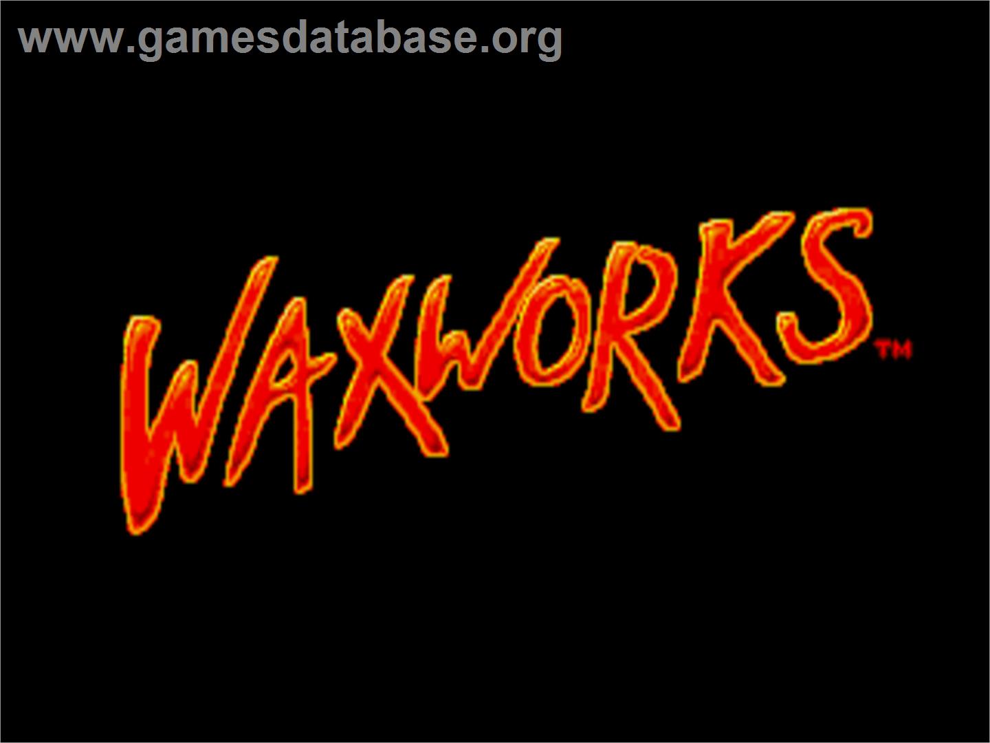 Waxworks - ScummVM - Artwork - Title Screen