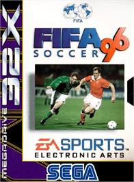 Box cover for FIFA 96 on the Sega 32X.