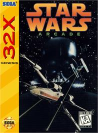 Box cover for Star Wars Arcade on the Sega 32X.