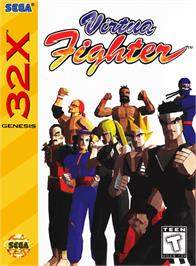 Box cover for Virtua Fighter on the Sega 32X.
