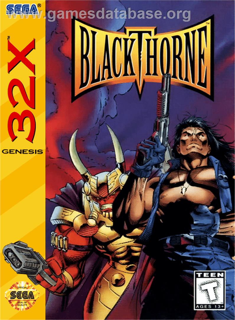 Blackthorne - Sega 32X - Artwork - Box