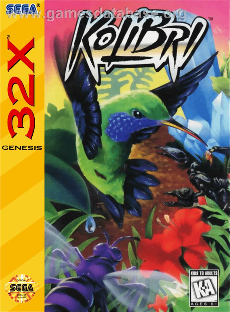 Kolibri - Sega 32X - Artwork - Box