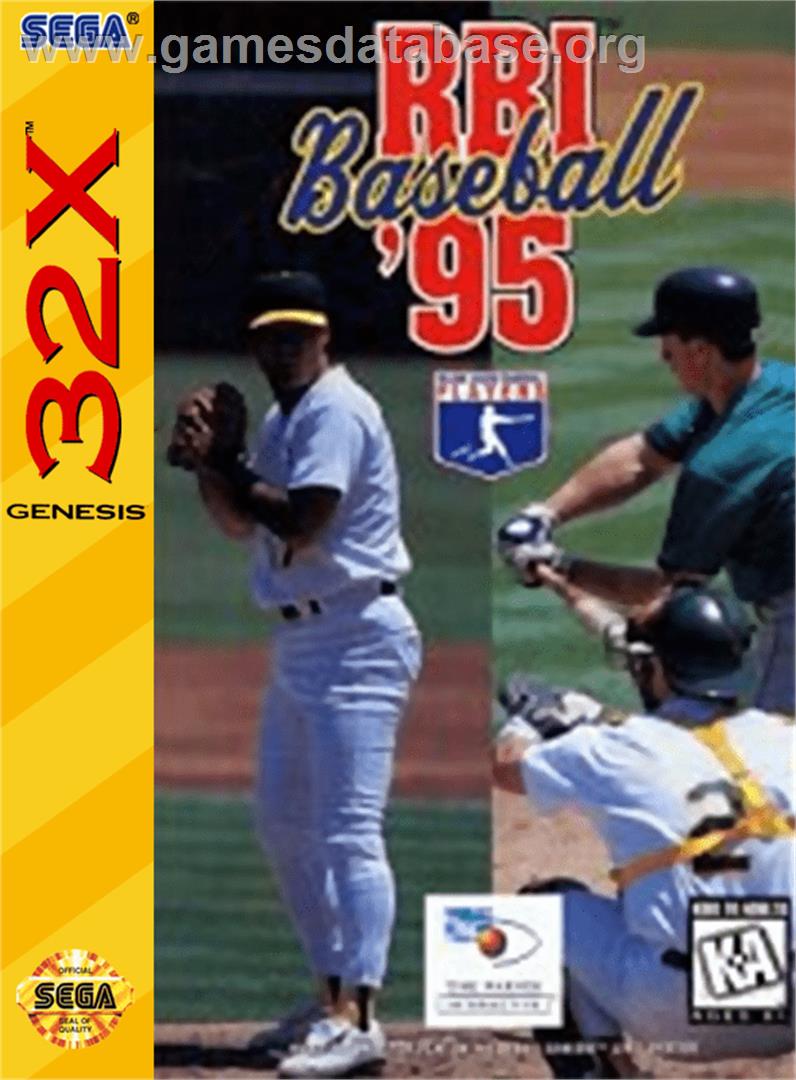 RBI Baseball '95 - Sega 32X - Artwork - Box