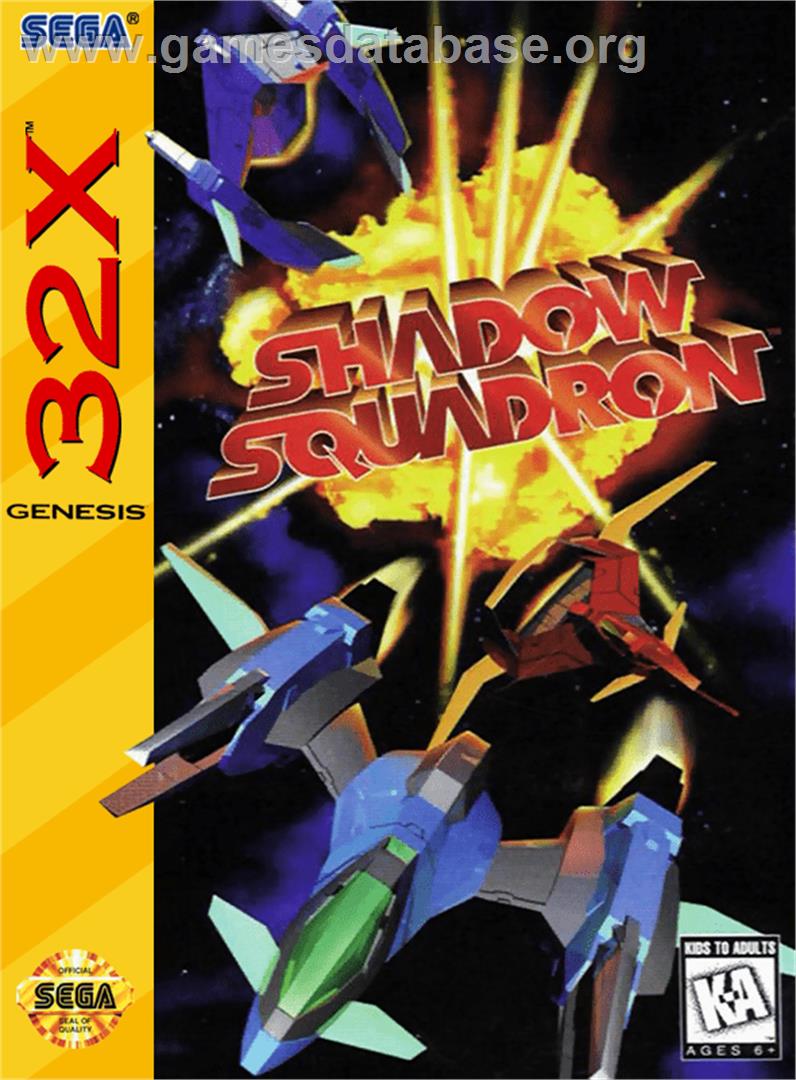 Shadow Squadron - Sega 32X - Artwork - Box