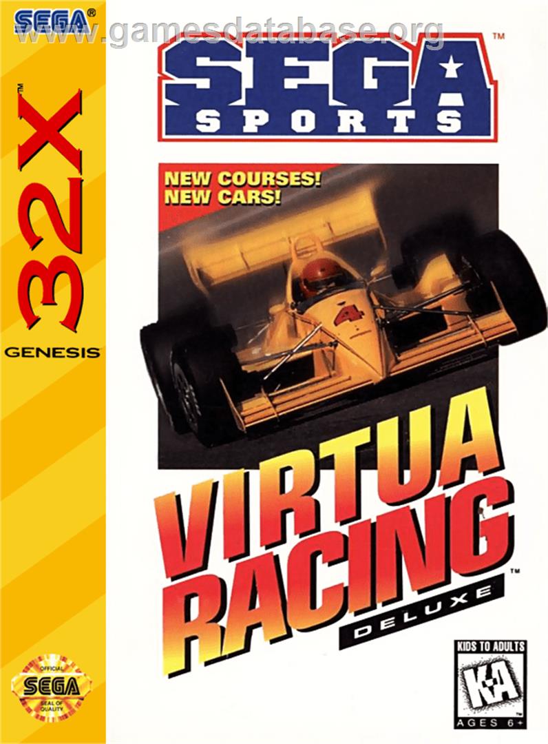 Virtua Racing Deluxe - Sega 32X - Artwork - Box