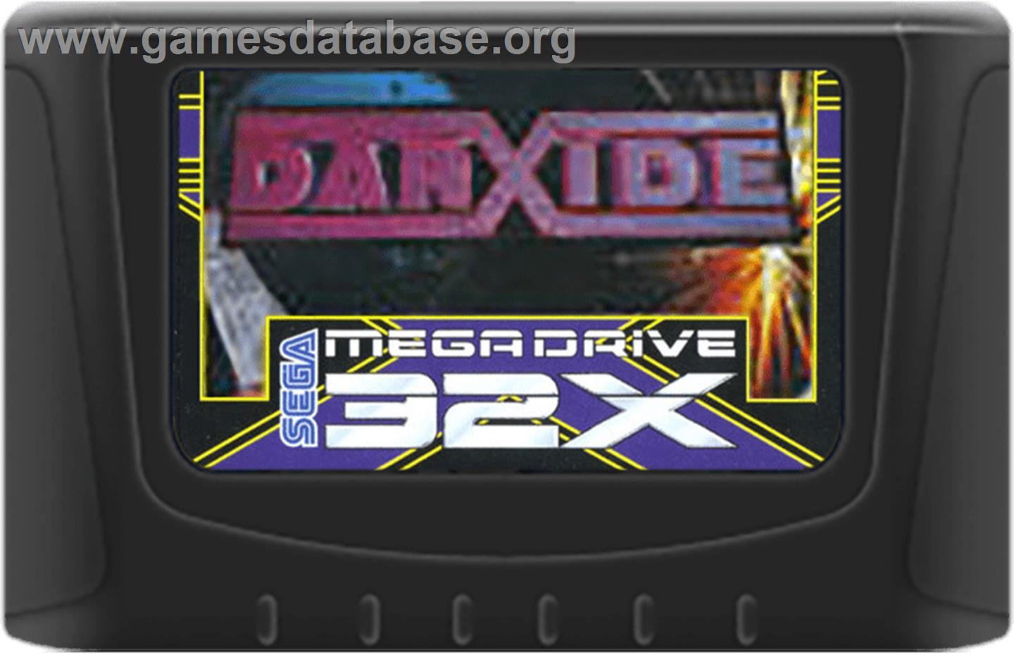 Darxide - Sega 32X - Artwork - Cartridge