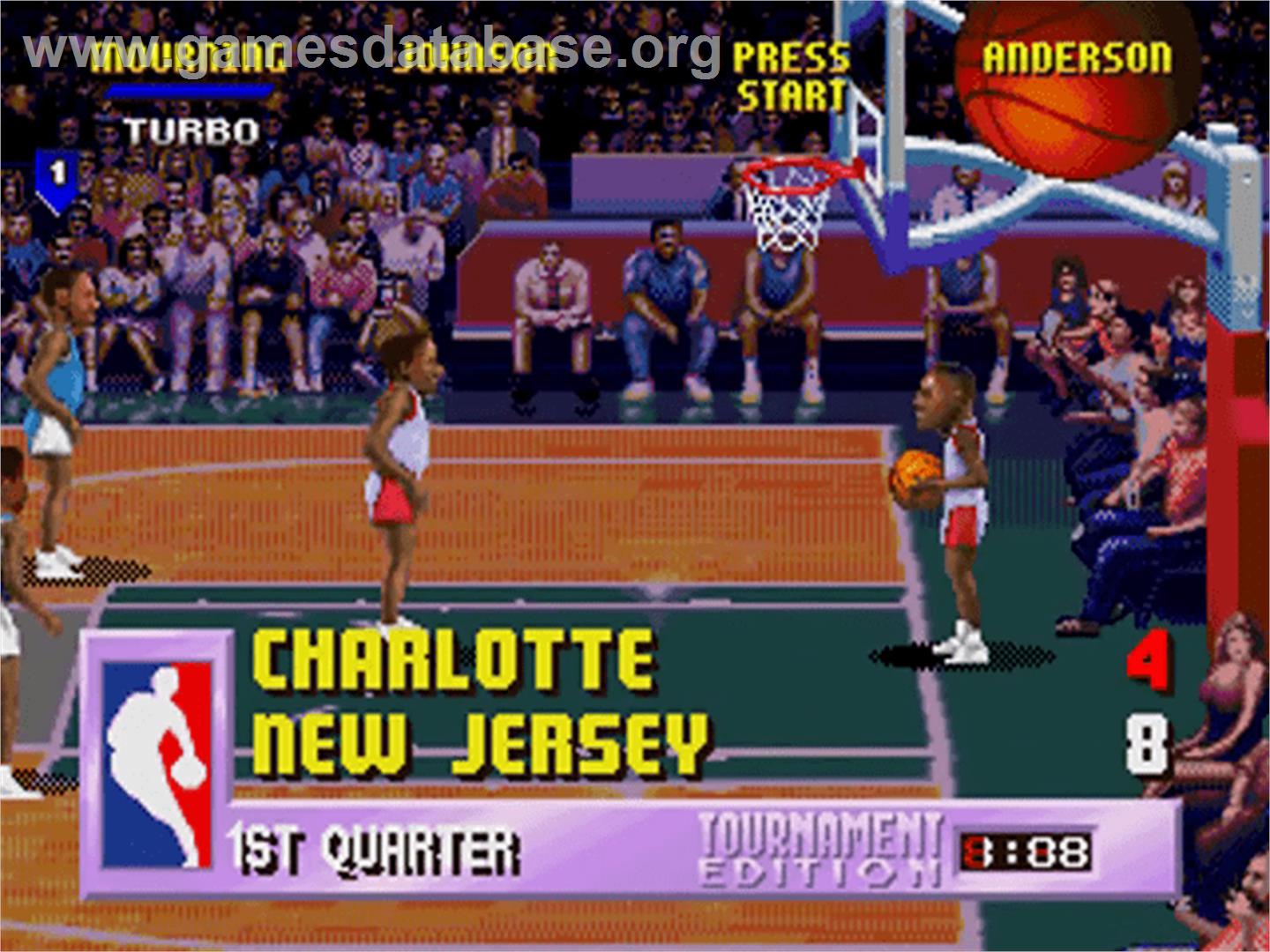 NBA Jam TE - Sega 32X - Artwork - In Game