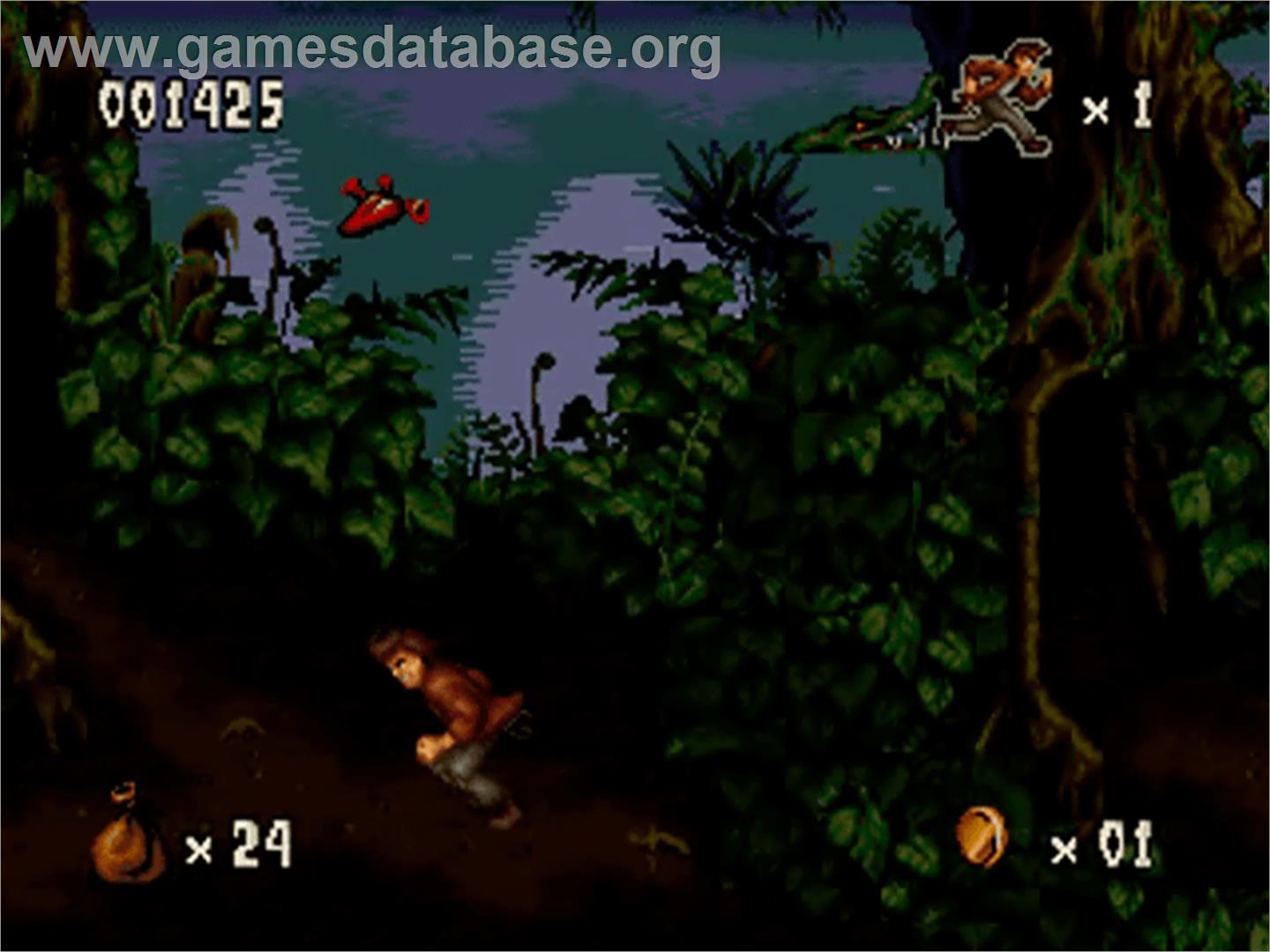 Pitfall: The Mayan Adventure - Sega 32X - Artwork - In Game