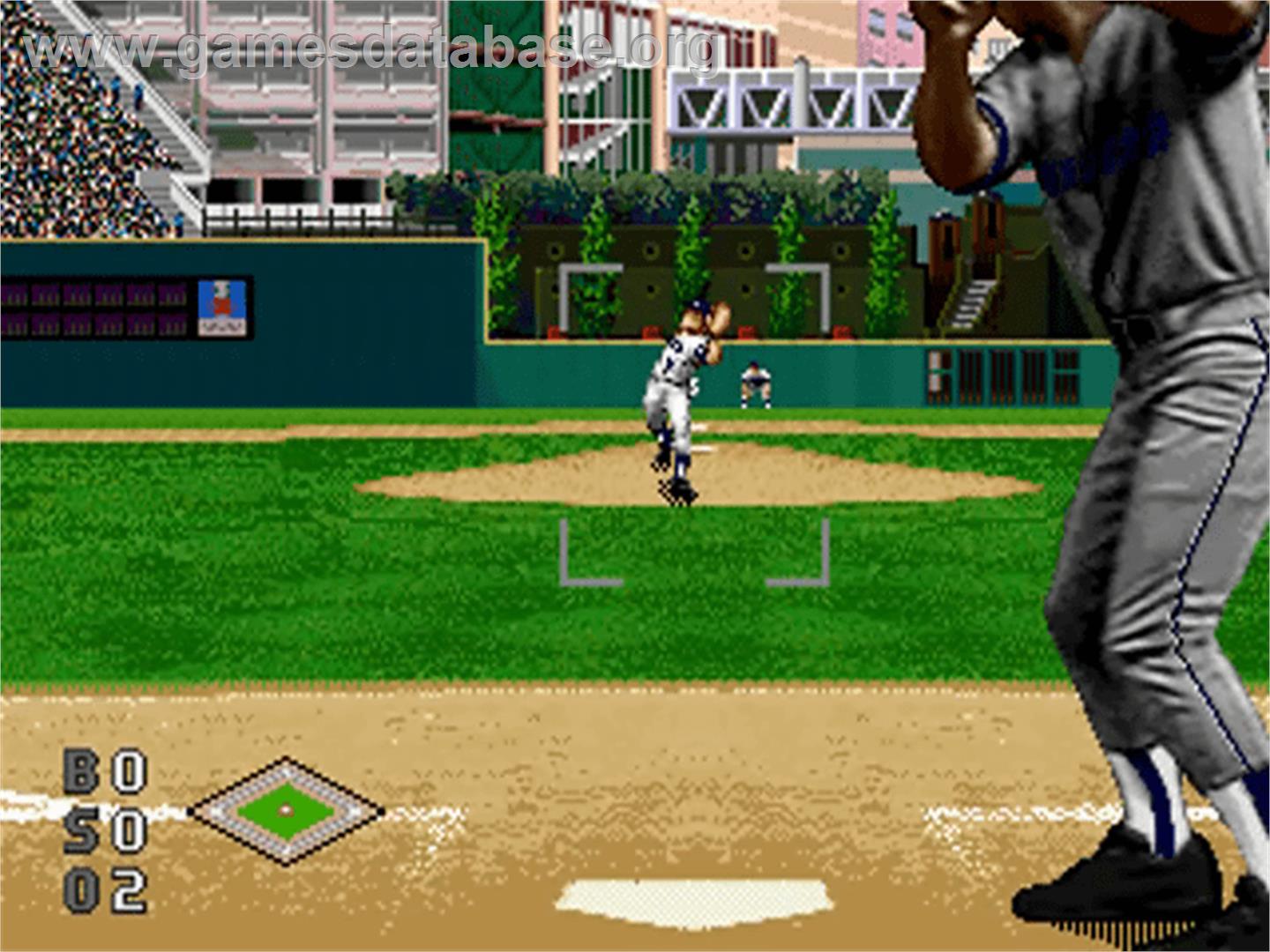World Series Baseball starring Deion Sanders - Sega 32X - Artwork - In Game